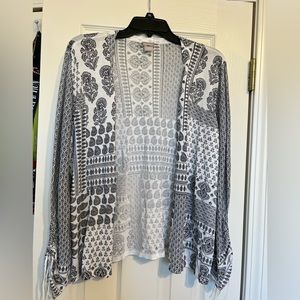 Chico’s cardigan, size 2. Non-smoking household.